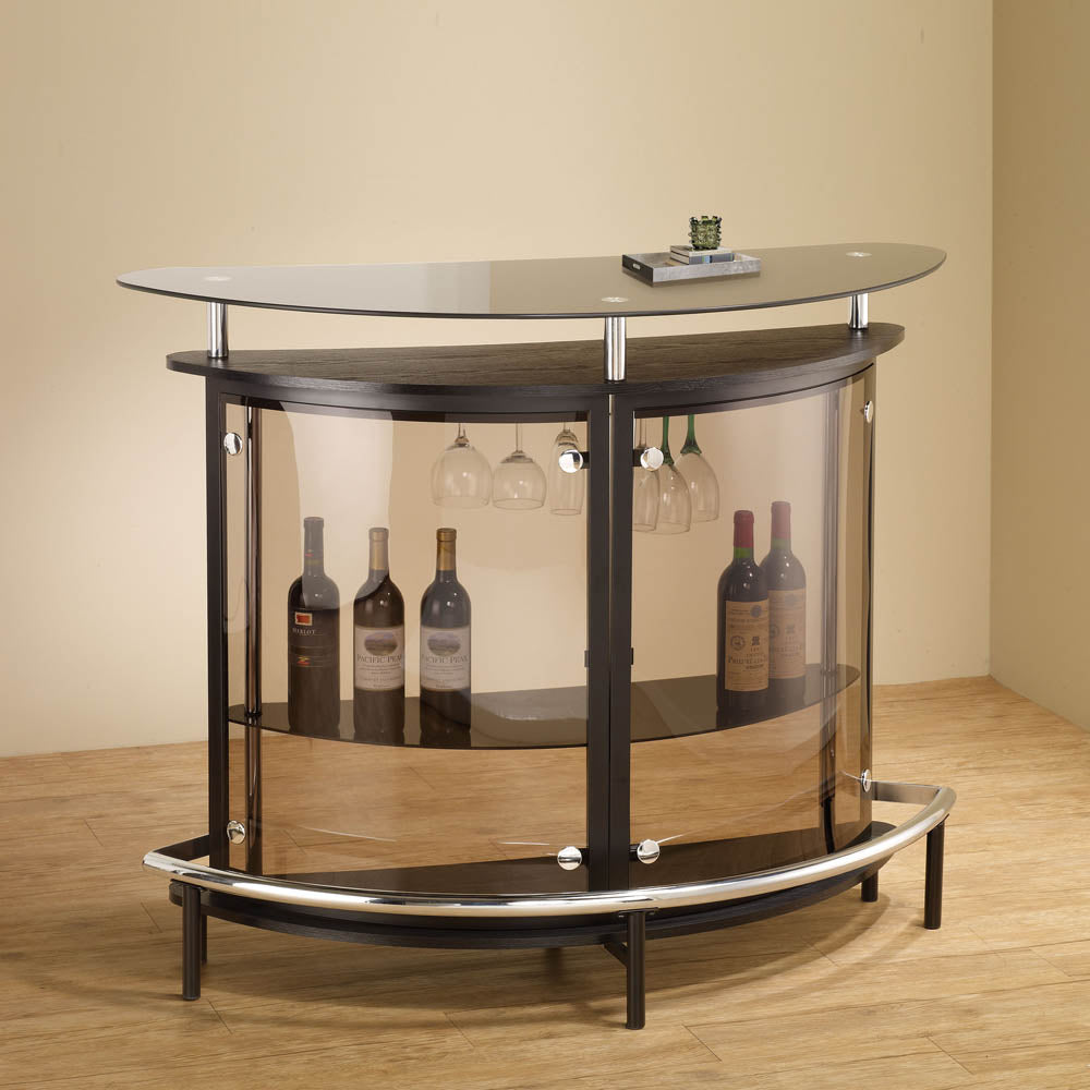 Modern Entertainment Black Bar Unit