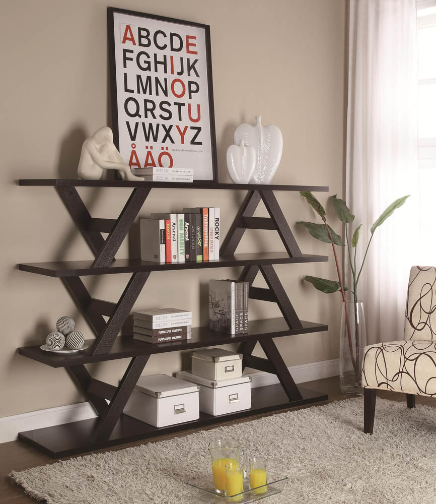 3 Tier Stacked Bench Bookshelf