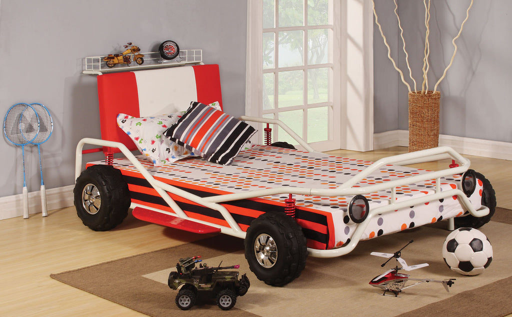 Go Kart Metal Twin Bed Frame
