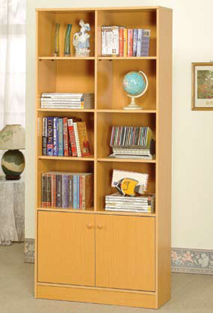 Natural Finish Book Shelf