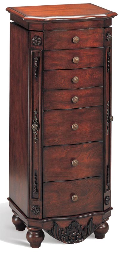 Traditional Jewelry Armoire