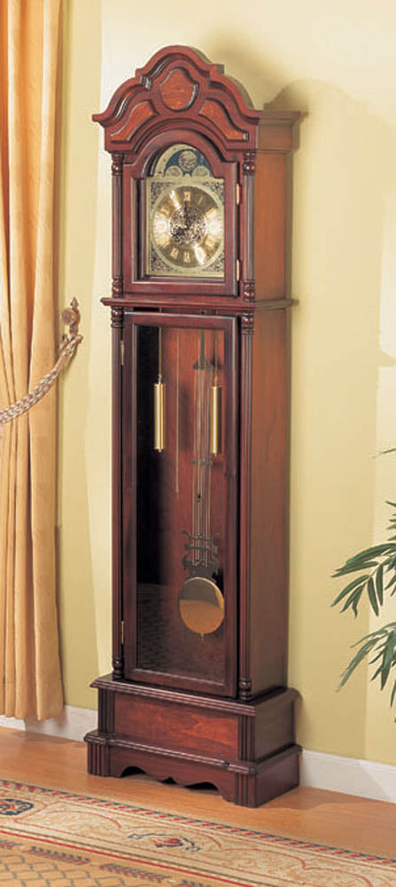 Cherry Finish Traditional Grand Father Clock