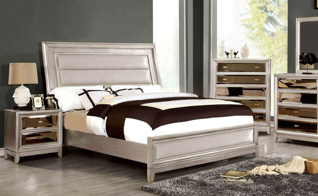 Maxon  Silver Bed Frame