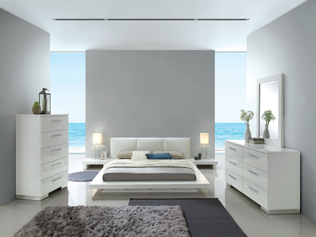 Modern White High Gloss Lacquer