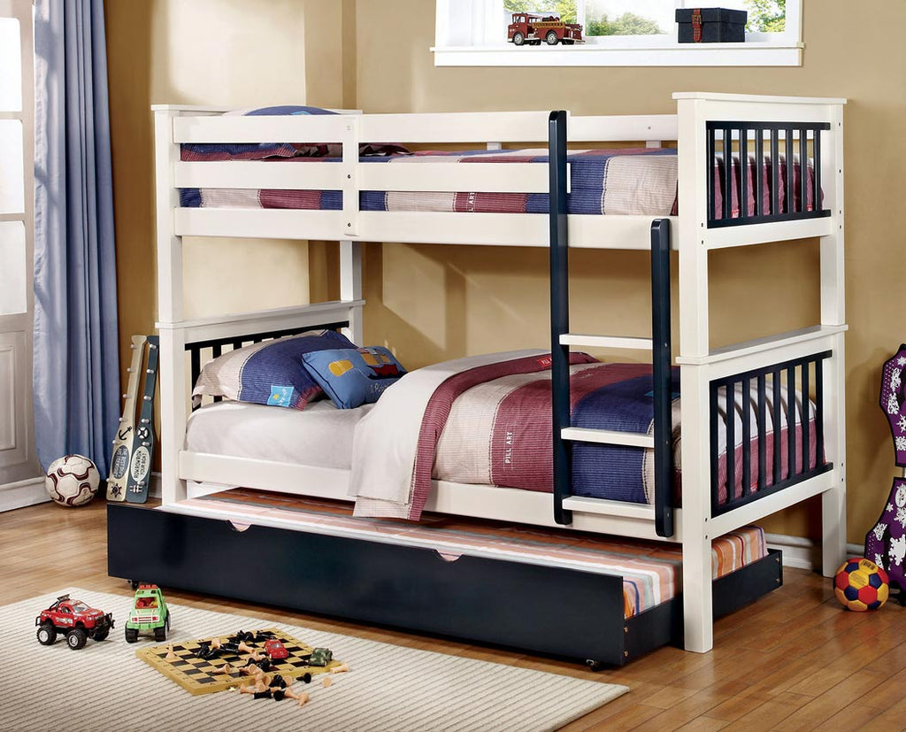 Twin/Twin Bunk Bed-color option