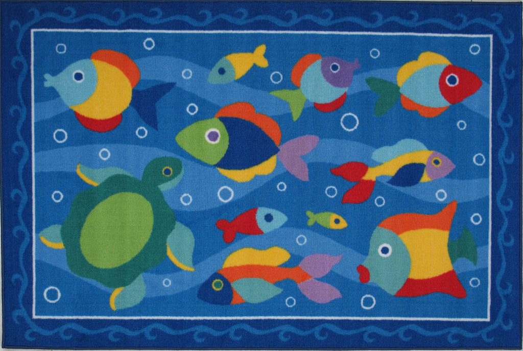 Something' Fishy Children's Rug