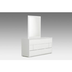 Modrest Nicla Italian Modern White Dresser